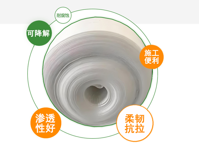 可降解針刺土工布|PLA針刺無紡布|路基保護(hù)/邊坡防護(hù)/園藝綠化