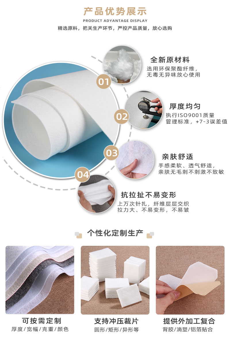 針刺棉-產(chǎn)品優(yōu)勢